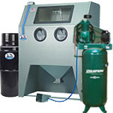 Sandblast Cabinet/Compressor Packages