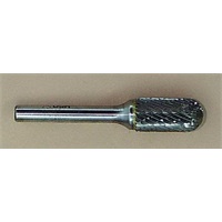 Cylinder-Radius Carbide Burrs