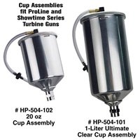 TP Tools® ProLine Gravity-Fed Cup Assemblies