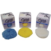 Cyclo® 4" Hook & Loop Wool Pads