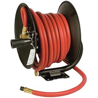 30 Ft Manual Air Hose Reel with Hose