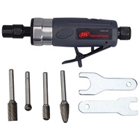 Ingersoll-Rand Straight Air Die Grinder with 4 Carbide Burrs
