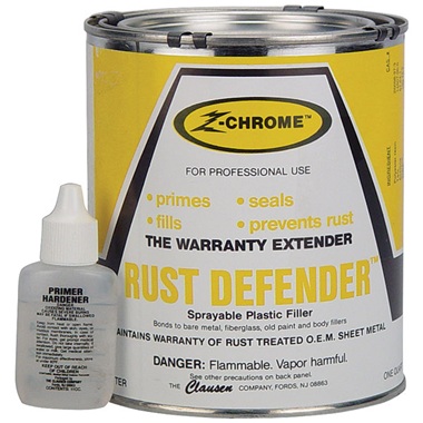 Clausen Z-CHROME™ RUST DEFENDER™ Sprayable Primer-Filler-Sealer, Qt