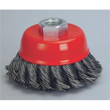 3" Knotted Wire Cup Brush