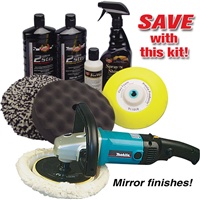 Makita® 7" Electric Buffer & Presta Buffing System Kit