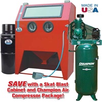 960-SE Abrasive Blast Cabinet & Champion® Compressor Package Special