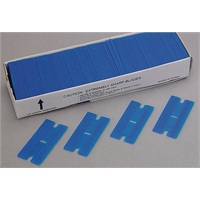 100-Pk Plastic Single-Edge Razor Blades