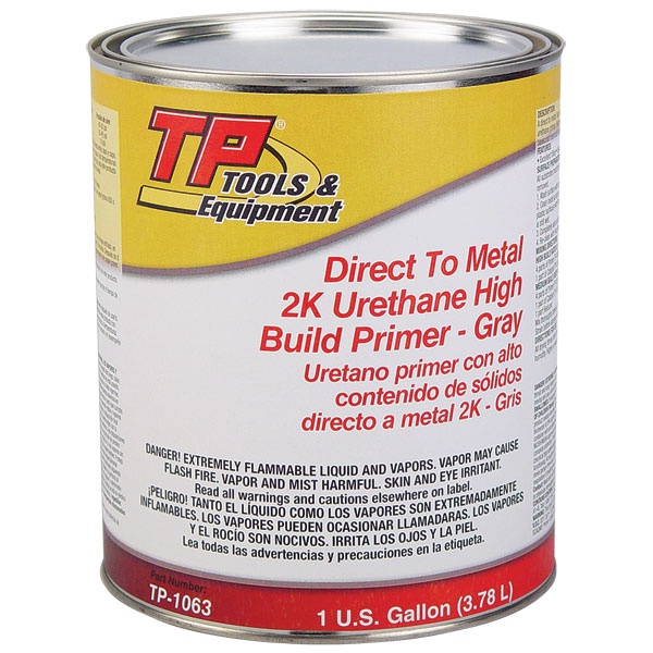 Tp Tools 2k 3 In 1 High Build Urethane Primer Surfacer Gal Tp Tools And Equipment 6861