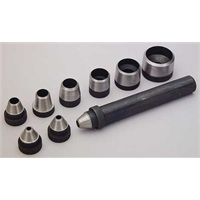 TP Tools® 10-Pc Hollow Punch Set