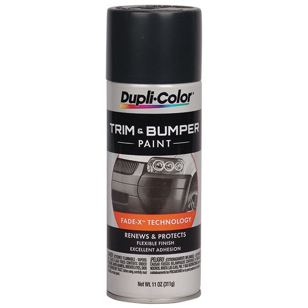 DupliColor® Trim & Bumper Paint Dark Charcoal, 11 oz TP Tools