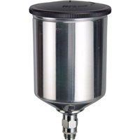 DeVILBISS® Replacement 600 cc (20 oz) Aluminum Cup Assembly with Lid