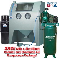 960 Abrasive Blast Cabinet & Champion® Compressor Package Special