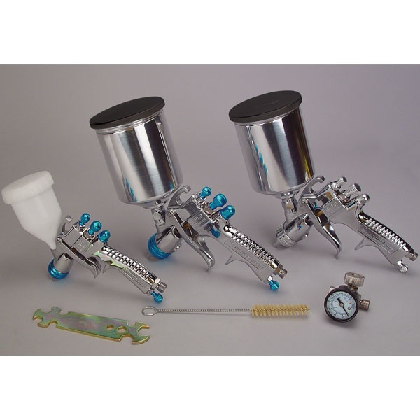 DeVilbiss StartingLine HVLP Spray 3Gun Set TP Tools & Equipment