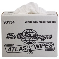 Atlas White Wiping Cloths