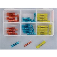 40-Pc Heat Seal Butt Connector Kit