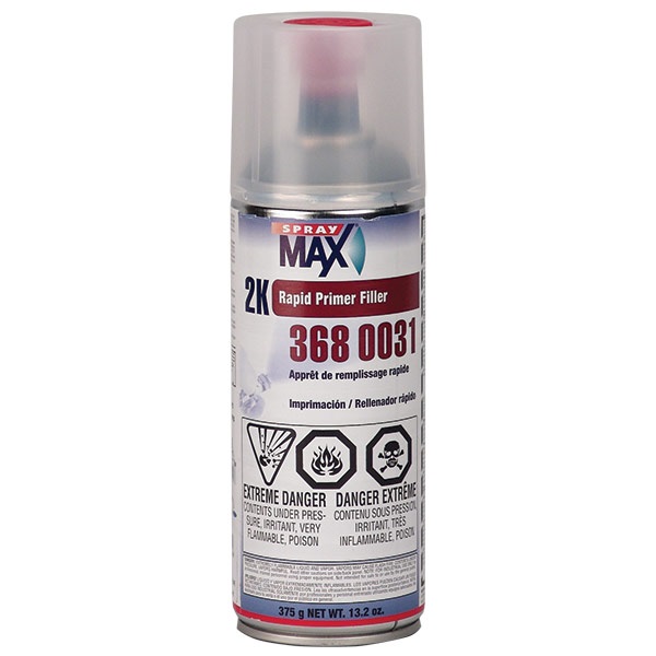 SprayMax® 2K Rapid Primer Filler, Gray TP Tools & Equipment