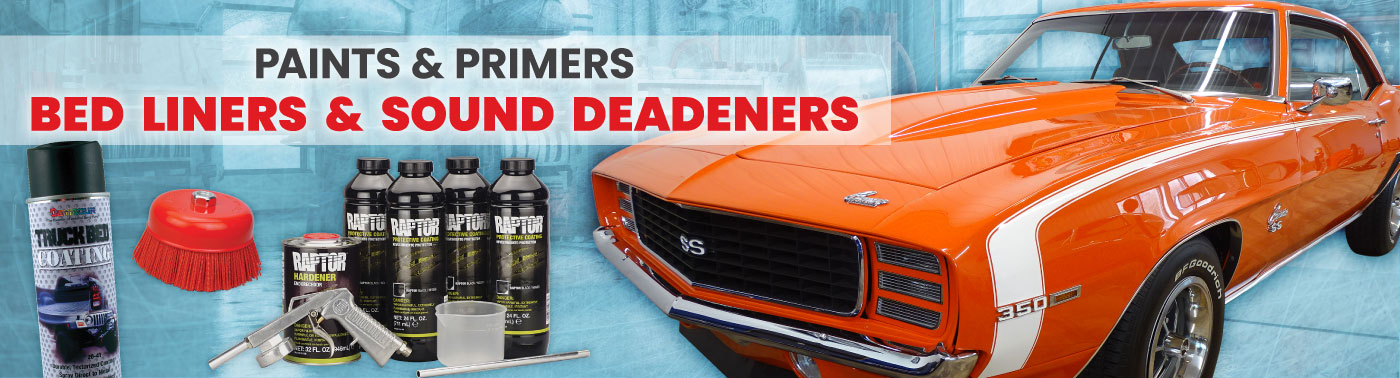 Shop the Bed Liner and Sound Deadeners department curated for the car enthusiast, vintage restorer, classic car and truck collector, or serious DIYer.