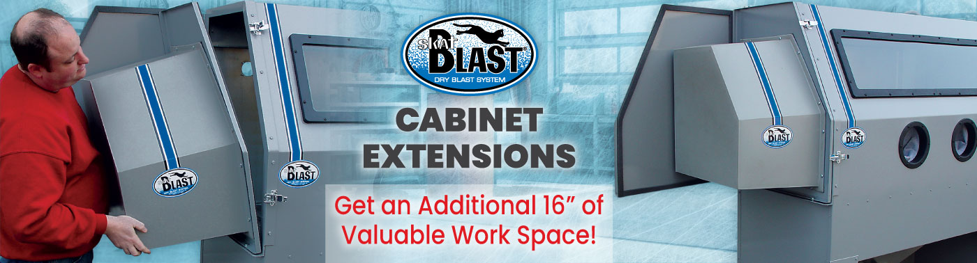 Shop the Sandblast Cabinet Extensions category curated for the car enthusiast, vintage restorer, classic car and truck collector, or serious DIYer!