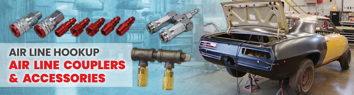 Shop the Air Line Couplers and Accessories department curated for the car enthusiast, vintage restorer, classic car and truck collector, or serious DIYer.