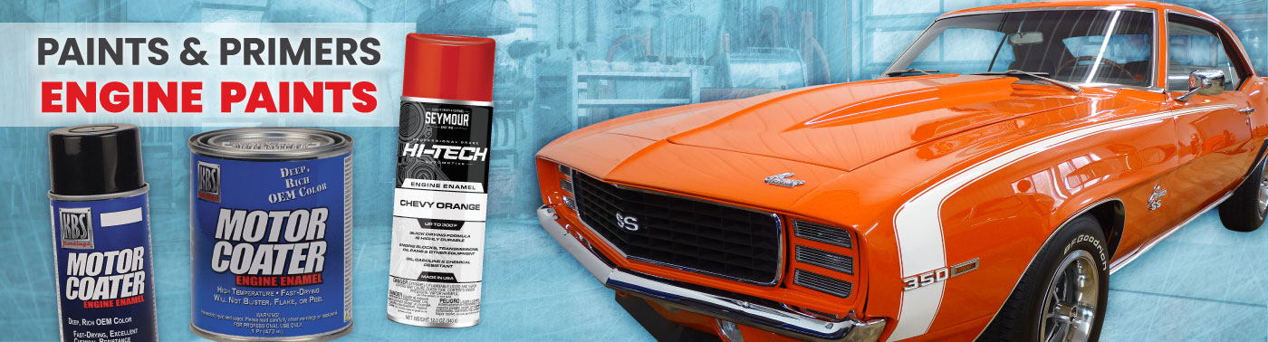 Shop the Engine Paints department curated for the car enthusiast, vintage restorer, classic car and truck collector, or serious DIYer.
