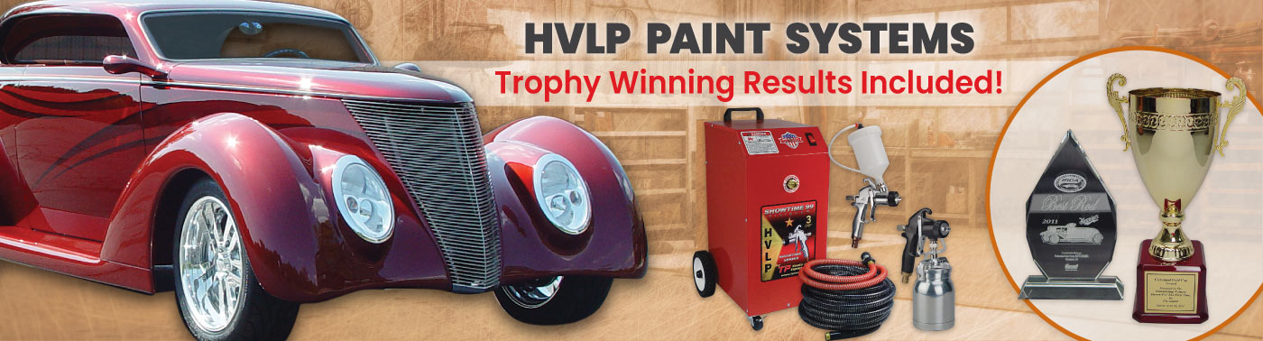 Shop the HVLP Paint Systems department curated for the car enthusiast, vintage restorer, classic car and truck collector, or serious DIYer.