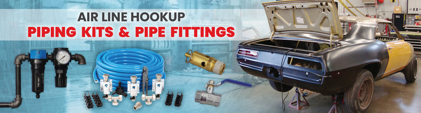 Shop the Piping Kits and Pipe Fittings department curated for the car enthusiast, vintage restorer, classic car and truck collector, or serious DIYer.