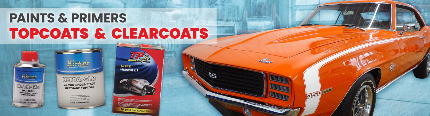 Shop the Topcoats and Clearcoats department curated for the car enthusiast, vintage restorer, classic car and truck collector, or serious DIYer.
