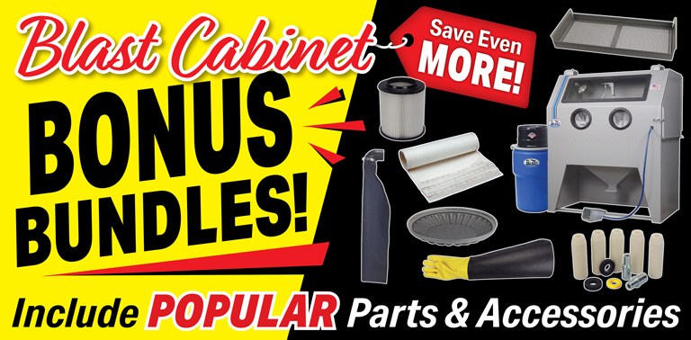 Skat Blast Cabinet Bundles - SAVE even MORE!
