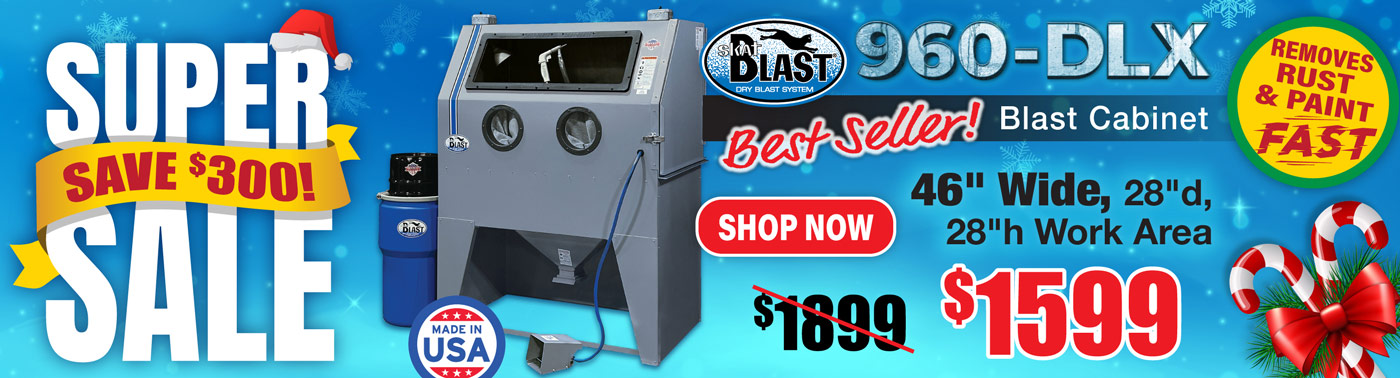 Promo image for Skat Blast® 960-DLX Blast Cabinet Super Sale!