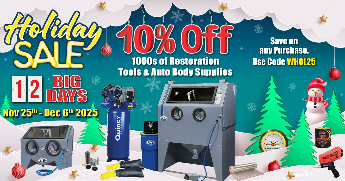 promo image for the TP Tools 12 Big Days Holiday Sale. Sale ends Dec. 6 at 11:59 p.m. Use promo code WHOL25E