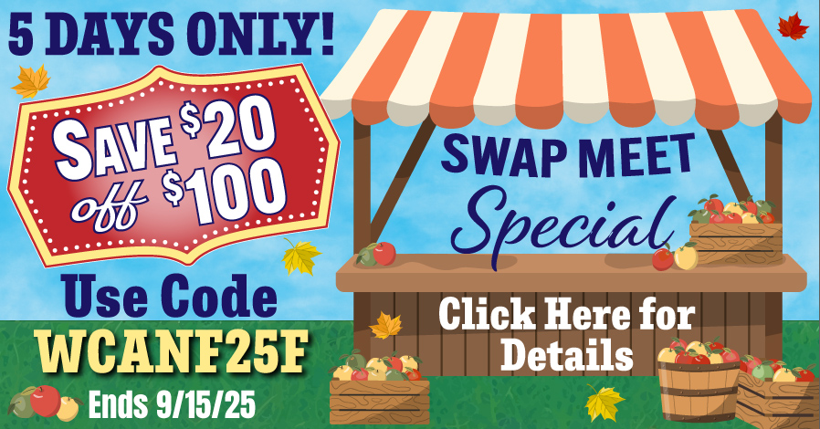 Promo Image of Shop TP Tools Fall Swap Meet Sale!