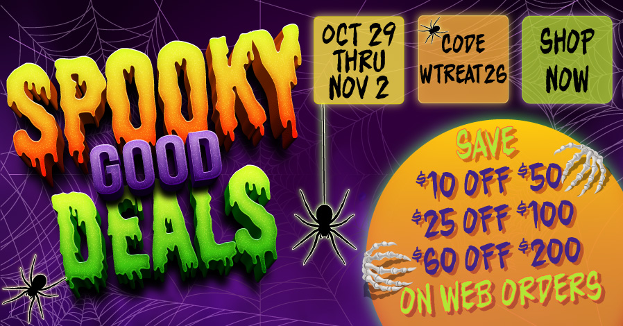 TP Tools Halloween Sale Going on Now - Save up to $60!