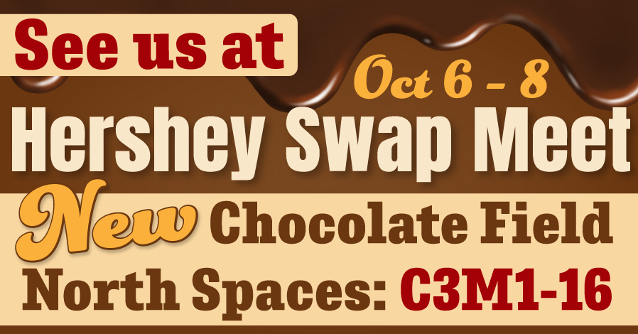New TP Tools Spaces at Hershey Swap Meet - Check em Out!