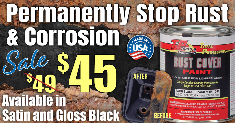 Promo Image for Shop TP Tools Rust Cover Paint!