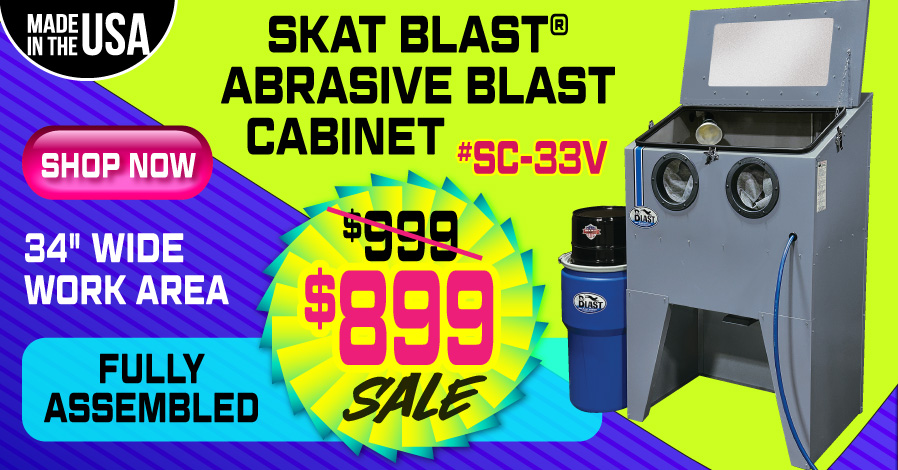 Promo Image for Shop Skat Blast SC-33V Blast Cabinet