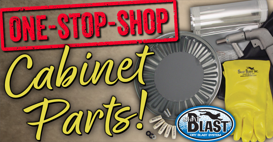 Promo Image for Shop Genuine Skat Blast® Cabinet Parts