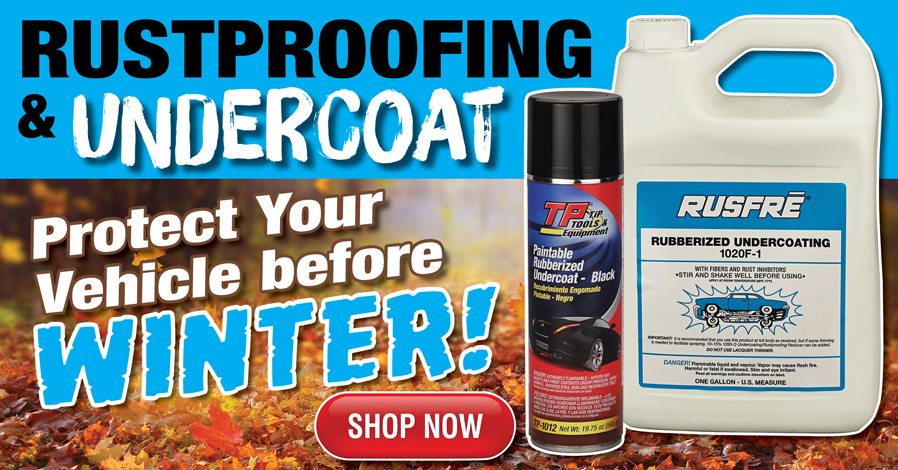 Rustproofing and Undercoating Sale Going on Now - Protect your Vehicle Before Winter!