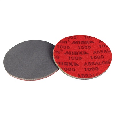 6" Dia Foam Wet/Dry Hook & Loop Sanding Discs