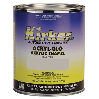 Kirker ACRYL-GLO Acrylic Enamel Topcoat