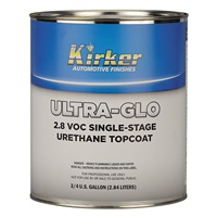 Kirker ULTRA-GLO Single-Stage Urethane Topcoat - Cherry Bomb Pearl, .75 Gal