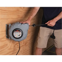 Performance Tool® Heavy-Duty 50 Ft 16 Ga Retractable Cord Reel
