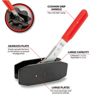 Ratcheting Brake Pad Spreader