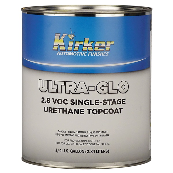 Kirker ULTRAGLO SingleStage Urethane Topcoat Med Charcoal Gray