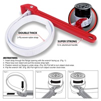 Performance Tool® 12" Aluminum Strap Wrench