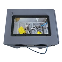 Skat Blast® USA Slant Top 32V Abrasive Blast Cabinet