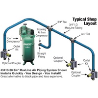RapidAir MaxLine 3/4" Air Piping System - Most Popular