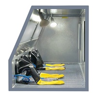 Skat Blast® USA 1936 Double Duty Abrasive Blasting Cabinet