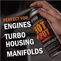 SEYMOUR® Hot Spot High Heat Restoration Paint - Cast Iron Gray, 12 oz