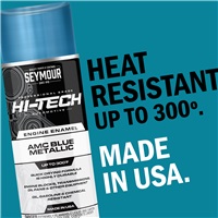 SEYMOUR® HI-TECH 300 Degree Engine Enamels - AMC Blue Metallic, 12 oz
