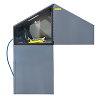 Skat Blast® USA Slant Top 35V Abrasive Blast Cabinet